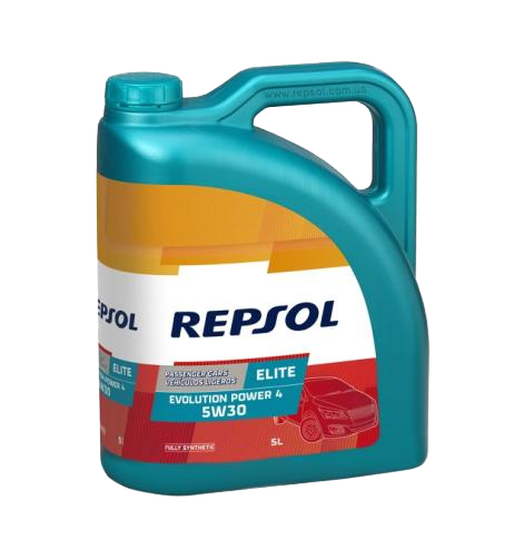 Моторное масло Repsol Elite Evolution Power 4 5W30, 5л